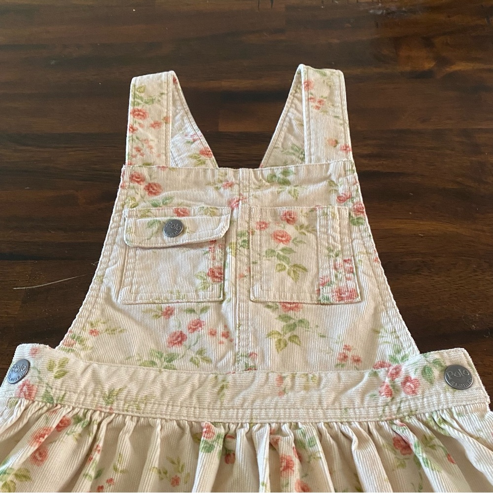 Ralph Lauren Floral Corduroy Dress - Picture 5 of 11